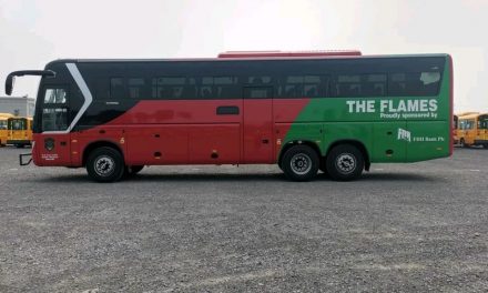 Flames Receive a New Bus.