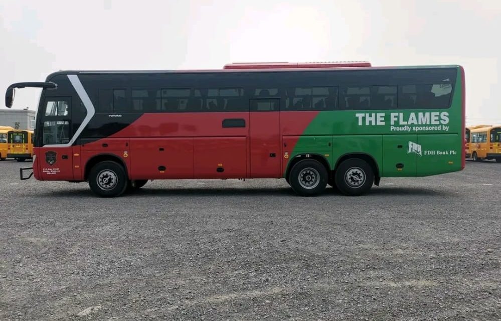 Flames Receive a New Bus.