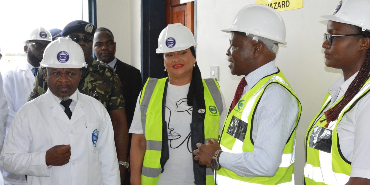 Vice President Commends Lilongwe Water Board for Reform Achievements and Water Bottling Plant